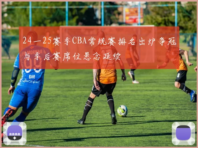 24一25赛季CBA常规赛排名出炉争冠与季后赛席位悬念延续